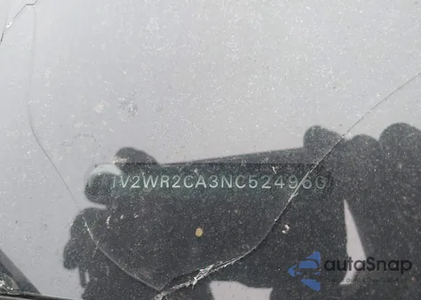 2022 Volkswagen Atlas 3.6L V6 Se W/Technology from USA, damaged, VIN 1V2WR2CA3NC524960